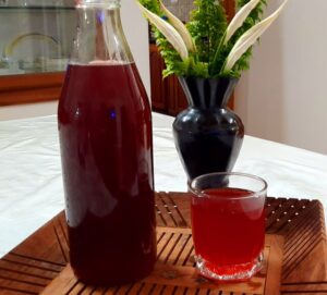 Here is the recipe of a simple squash, prepared using one of the most common vegetable used in our home ” Beetroot”. As beetroot has got natural colour of its own, there is no need of adding any coloring agent to this squash. 