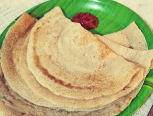 When you are craving for an easy and quick breakfast, you can scroll through this recipe. We are using wheat flour as the main ingredient here and then we prepare crispy and tasty dosa’s out of it.