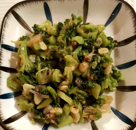 butter garlic broccoli